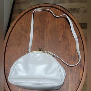 JACQUELINE FERRAR KISS LOCK CROSS BODY/CLUTCH BAG